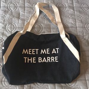 Meet Me at the Barre Bag